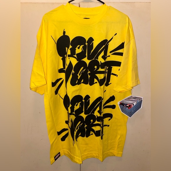 CONART x CHAZ Bojorquez yellow tshirt usedsize XLThis yellow CONART x CHAZ